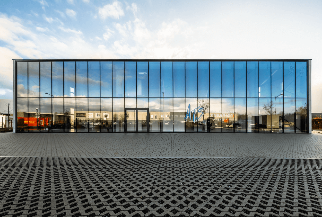 grandes fenetres des bureaux