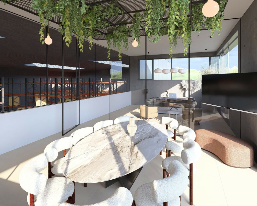 Visuel du Projet Hub Descartes Comines - Salle commune